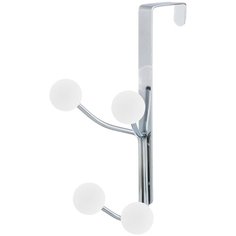 Вешалка на дверь "Белая" 11х11х19 см, 4 крючка EL Casa