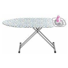 Чехол для гладильной доски 138х47,5х0,4 см EL Casa Цветы, с поролоном