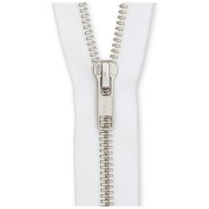 YKK Молния разъёмная 0573985/75, 75 см, белый/анти-никель