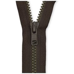 YKK Молния тракторная разъёмная 4335956/120, 120 см, темный хаки/темный хаки