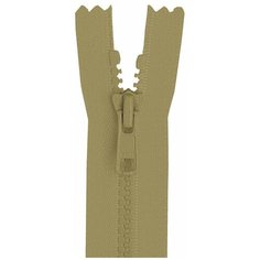 YKK Молния тракторная разъёмная 4335956/120, 120 см, бежево-коричневый/бежево-коричневый