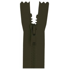 YKK Молния 4335956/55, 55 см, темный хаки/темный хаки