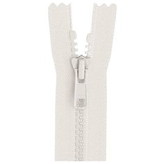 YKK Молния тракторная разъёмная 4335956/50, 50 см, белый/белый