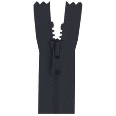 YKK Молния тракторная разъёмная 4335956/50, 50 см, угольный/угольный