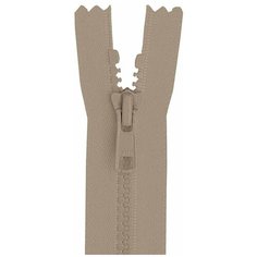 YKK Молния 4335956/60, 60 см, бежевый/бежевый