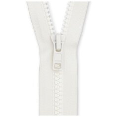 YKK Молния тракторная разъемная 4335956/75, 75 см, грязно-белый/грязно-белый