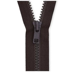 YKK Молния тракторная разъемная 4335956/65, 65 см, темно-коричневый/темно-коричневый