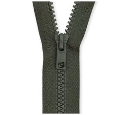 YKK Молния тракторная разъемная 4335956/75, 75 см, оливка/оливка