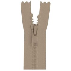 YKK Молния тракторная разъемная 4335956/75, 75 см, бежевый/бежевый