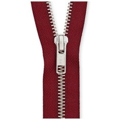 YKK Молния разъёмная 0573985/80, 80 см, красное вино/анти-никель