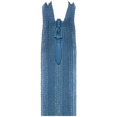 YKK Молния потайная неразъёмная 0004715/40, 40 см, 839 джинсово-голубой/джинсово-голубой