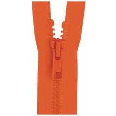 YKK Молния 4335956/55, 55 см, апельсиновый/апельсиновый