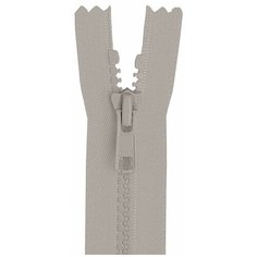YKK Молния тракторная разъёмная 4335956/50, 50 см, светло-серый/светло-серый
