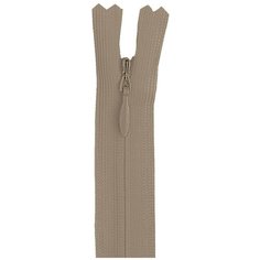 YKK Молния потайная неразъёмная 0004715/40, 40 см, бежевый/бежевый