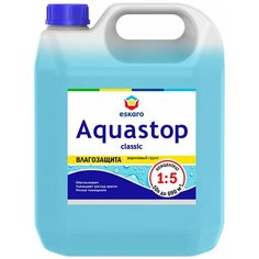 Грунт-влагоизолятор Aquastop Classiс 10л концентрат 1:5 Eskaro