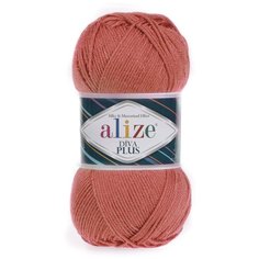 Пряжа для вязания Ализе Diva Plus (100% микрофибра акрил) 5х100г/220м цв.258 вялая роза Alize