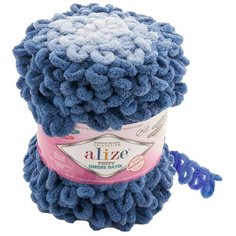 Пряжа для вязания Ализе Puffy Ombre Batik (100% микрополиэстер) 1х600г/55м цв.7425 Alize