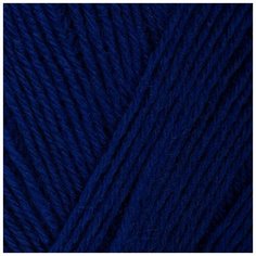 Пряжа для вязания ПЕХ Детский каприз трикотажный (50% мериносовая шерсть, 50% фибра) 5х50г/400м цв.491 ультрамарин Пехорка
