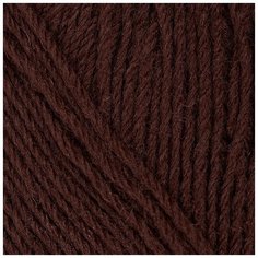 Пряжа для вязания ПЕХ Детский каприз трикотажный (50% мериносовая шерсть, 50% фибра) 5х50г/400м цв.251 коричневый Пехорка