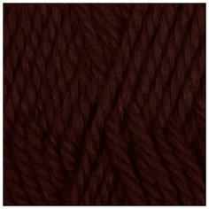 Пряжа для вязания КАМТ Воздушная (25% меринос, 25% шерсть, 50% акрил) 5х100г/370м цв.268 т.шоколад Камтекс