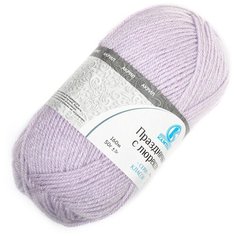 Пряжа для вязания КАМТ Праздничная (48% кашмилон, 48% акрил, 4% метанит) 10х50г/160м цв.072 лаванда Камтекс