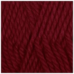 Пряжа для вязания КАМТ Гармония (50% импортная п/т шерсть, 50% акрил) 5х100г/245м цв.091 вишня Камтекс