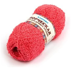 Пряжа для вязания КАМТ Творческая (100% хлопок) 5х100г/270м цв.050 коралл Камтекс