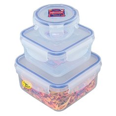 Xeonic Набор контейнеров 810200, прозрачный/синий