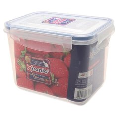 Xeonic Контейнер для пищевых продуктов 810027, 11x16 см, прозрачный/синий
