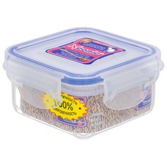 Контейнер квадратный 200 мл 9,5х9,5х4,9 см Xeonic синий