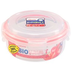 Контейнер круглый 390 мл 13,5х13,5х6,5 см Xeonic красный