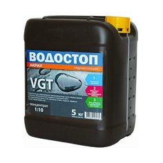 VGT Водостоп-акрил Грунт-концентрат 5 кг