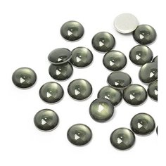 Стразы IDEAL термоклеевые акрил (Resin) HTF-10.6.001 6 мм цв.001 уп.100шт