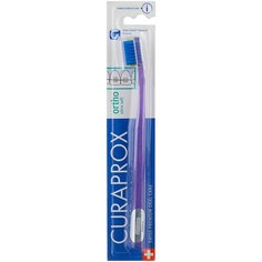 Зубная щетка Curaprox CS ortho ultra soft, фиолетовый