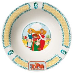 Миска PrioritY "Три богатыря. Царевны", 300 мл