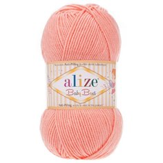 Пряжа для вязания Ализе Baby Best (90% акрил, 10% бамбук) 5х100г/240м цв.145 персиковый Alize