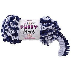 Пряжа для вязания Ализе Puffy More (100% микрополиэстер) 2х150г/11,5м цв.6279 Alize