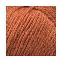 Пряжа для вязания ПЕХ Деревенская (100% полугрубая шерсть) 10х100г/250м цв.030 св. теракот Пехорка