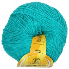 Пряжа для вязания КАМТ Карамелька (100% акрил) 10х50г/175м цв.083 нефрит Камтекс