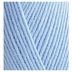 Пряжа для вязания Ализе Baby Best (90% акрил, 10% бамбук) 5х100г/240м цв.040 голубой Alize