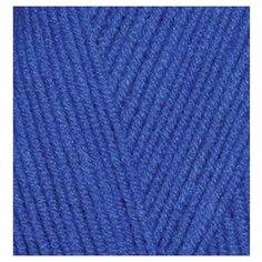 Пряжа для вязания Ализе LanaGold 800 (49% шерсть, 51% акрил) 5х100г/800м цв.141 василек Alize