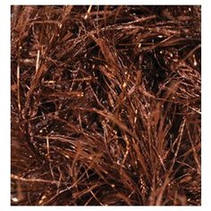 Пряжа для вязания Ализе Decofur Sim (20% металлик, 80% полиэстер) 5х100г/100м цв.26-01 коричневый Alize