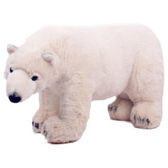 Мягкая игрушка Медведь реалистичный Semo белый, 60 см Азбука Тойс