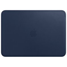 Чехол Apple Leather Sleeve for MacBook 12 Midnight blue