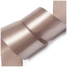 Лента атласная 2 (50мм) цв.3169 серый IDEAL уп.27,4 м