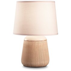 Лампа настольная Ideal Lux Kali-2 TL1 H285мм макс.40Вт Е14 IP20 230В Коричневый Керамика ПВХ/Ткань Выкл. 245331