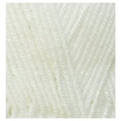 Пряжа для вязания Ализе Baby Best (90% акрил, 10% бамбук) 5х100г/240м цв.450 жемчужный Alize