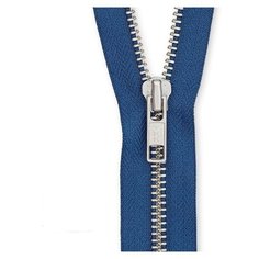 0573985/25 Застежка-молния тип 5 (5,75мм), разъемная, длина 25см, YKK (839 джинсово-голубой)