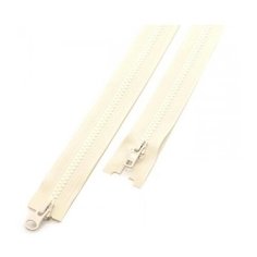 Застежка-молния тракторная тип 5, двухзамковая, длина 50см, YKK, 4335819/50 (841 грязно-белый)