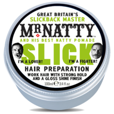 MR NATTY Помада Slick Pomade, сильная фиксация, 100 мл